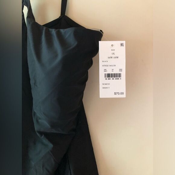 📳 Lands End | 1 sided strapped one piece swimsuit - Picture 3 of 4